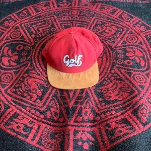 RED GOLF WANG HAT
